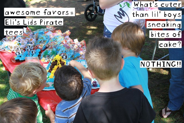 pirate bday cake