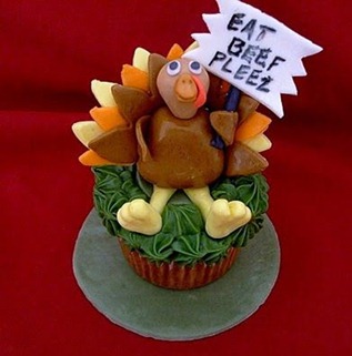 Thanksgiving cupcake