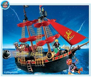 4 yr pirate playmobil