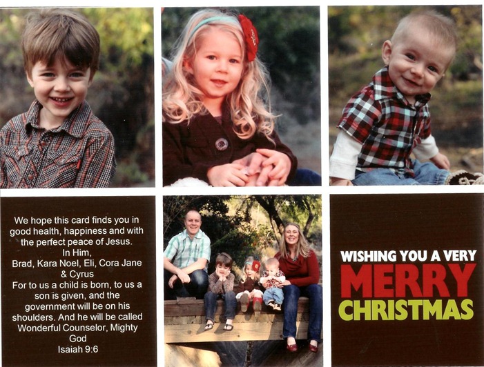 xmas card 2010