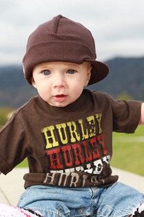 Snowboarder Brown baby boy