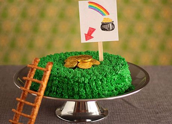 leprechaun cake