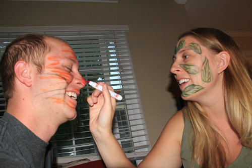 face painting