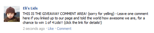 Eli's Lids on Facebook