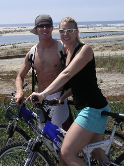 beach bike ride