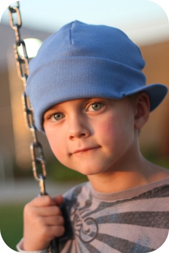 Snowboarder Blue Lagoon boy