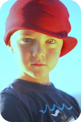 Snowboarder Radical Red boy