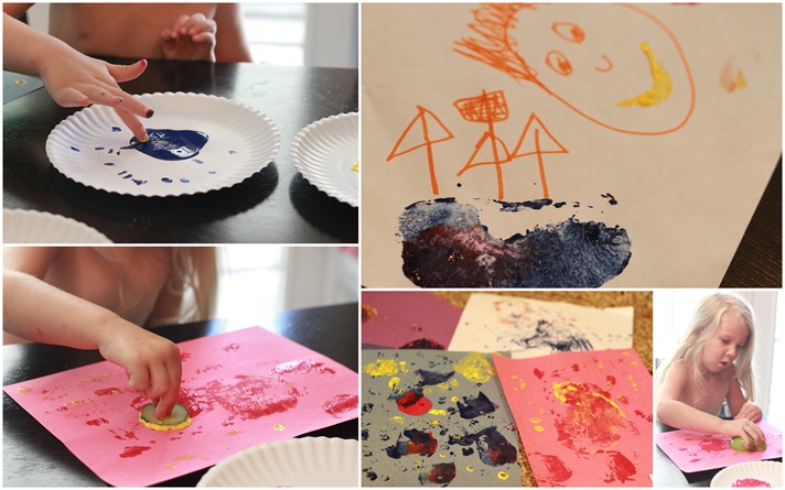 veggie painting