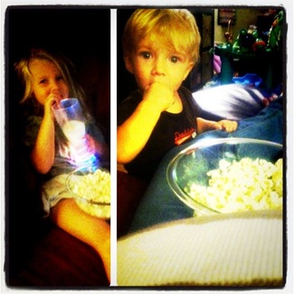 home movie night