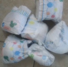 dirty diapers