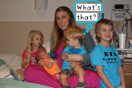 meeting the new baby