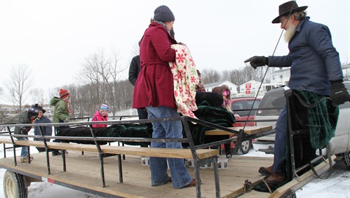 amish wagon ride