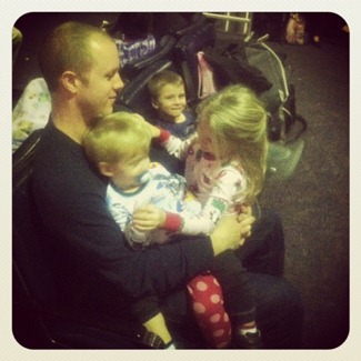 flying with kids