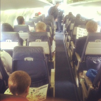 flying with kids