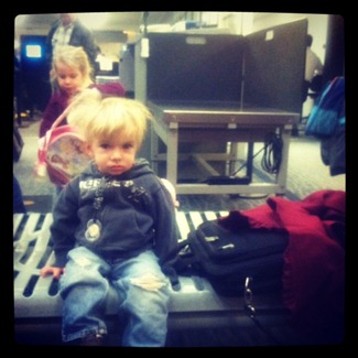 flying with kids