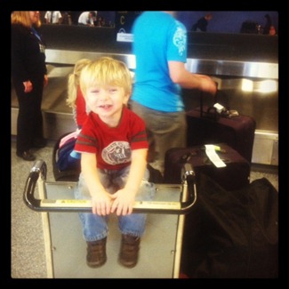 flying with kids