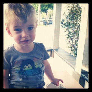 baby faux hawk