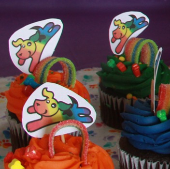 Sams Club Birthday Cakes on Rainbow Puppy Party   Eli S Lids The Blog