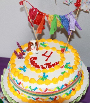 rainbow cake