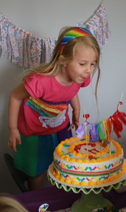 rainbow cake