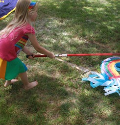 rainbow pinata