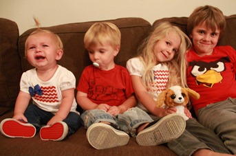 4th of July family pic fail