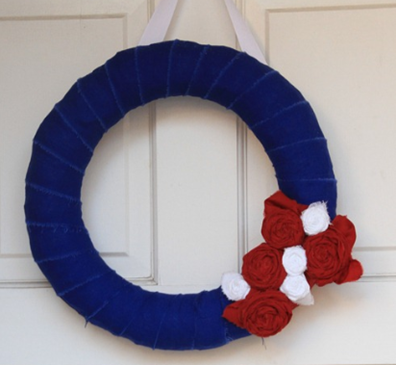 4th of July wreath