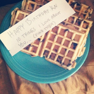 breakfast love notes