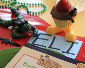 back to school feast table decor