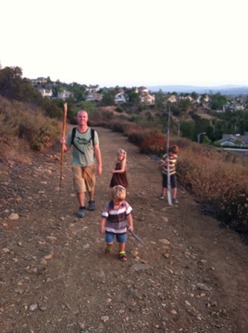 Family Hike in the Saddleback mountains