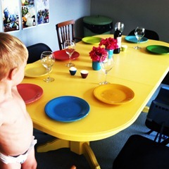 Dinner with friends