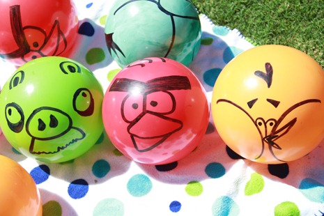 Angry Bird Birthday Party games