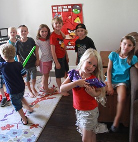 Angry Bird Birthday Party games