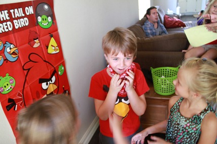 Angry Bird Birthday Party games