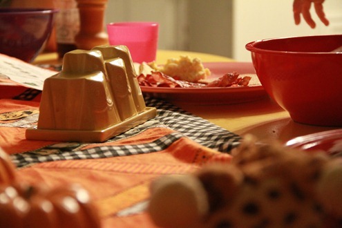 Halloween breakfast for dinner tradition