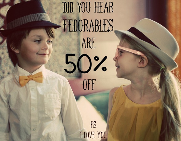 Small biz saturday fedora