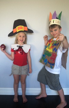 pilgrim and indian costume
