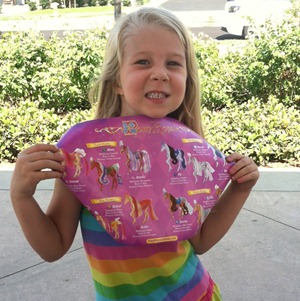 little girls like pony royale princesses