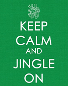 keep calm and jingle on
