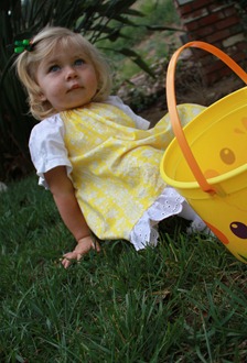 yellow easter dress
