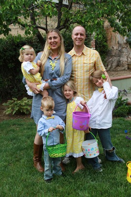 Easter 2013 matching family
