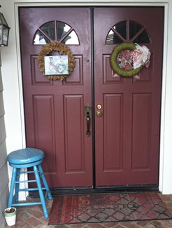 Hankie Pankie Wreath door