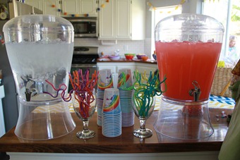 Drink dispencers from Sam's Club