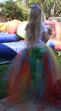 Rainbow birthday outfit