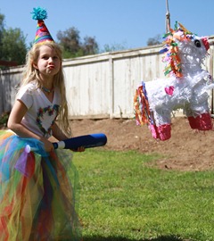 rainbow unicorn pinata